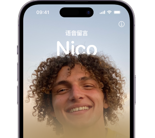 下花园苹果15服务站分享iPhone15实时语音留言开启方法 